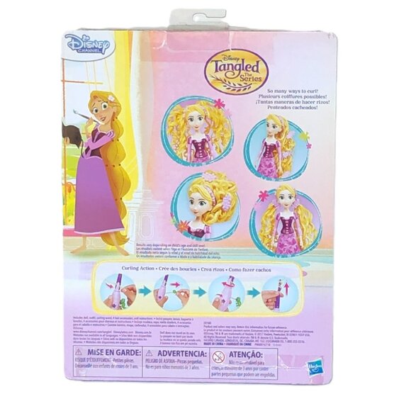New in Box-Hasbro Disney Tangled the Series Rapunzel's Curl 'n Twirl  Doll - Picture 13 of 16